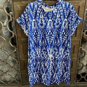 Lou and Grey cotton terry pocket dress size XXL